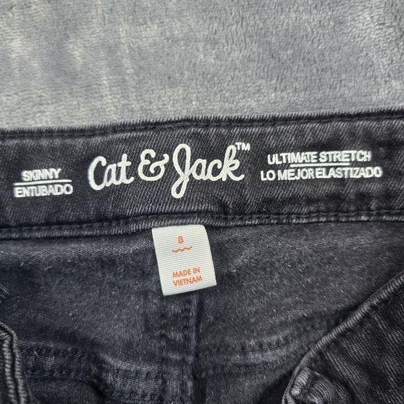 Girls Size 8 Slim Jeans Bundle 4 Pairs Skinny Stretch - Picture 4 of 7